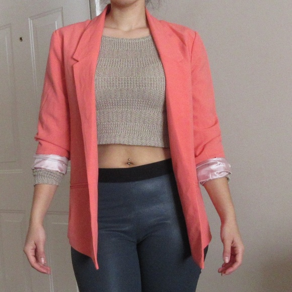 American Rag Jackets & Blazers - American Rag Coral Blazer